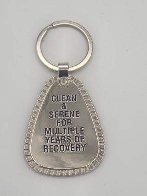 Multiple Years Large Key Chain