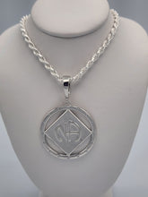 Load image into Gallery viewer, Large NA Pendant w 16 Zircon Stone &quot;CHAIN NOT INCLUDED&quot;