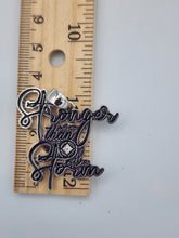Load image into Gallery viewer, NA Stronger than The Storm 925 Sterling Silver Charm