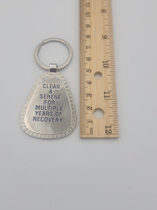 Multiple Years Large Key Chain