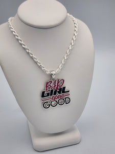 NA Bad Girl gone Good 925 Sterling Silver  CHAIN NOT INCLUDED