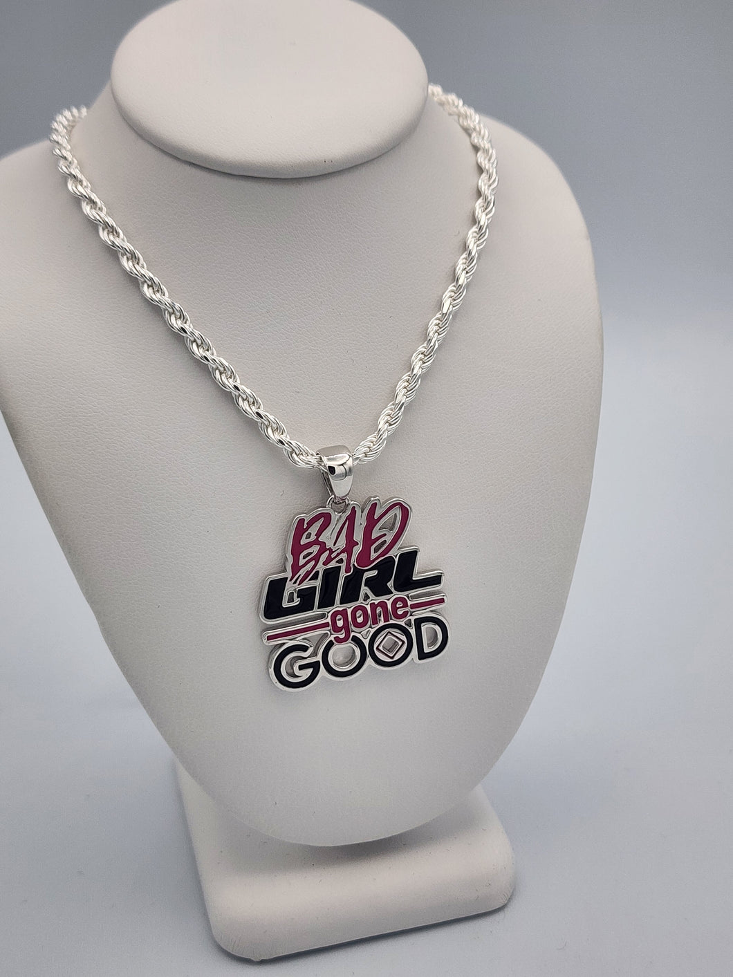NA Bad Girl gone Good 925 Sterling Silver  CHAIN NOT INCLUDED