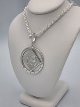Load image into Gallery viewer, Large NA Pendant w 16 Zircon Stone &quot;CHAIN NOT INCLUDED&quot;