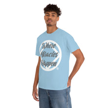 Load image into Gallery viewer, Where Miracles Happen Men&#39;s Tee