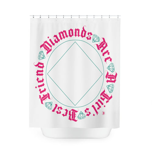 Diamonds Shower Curtain