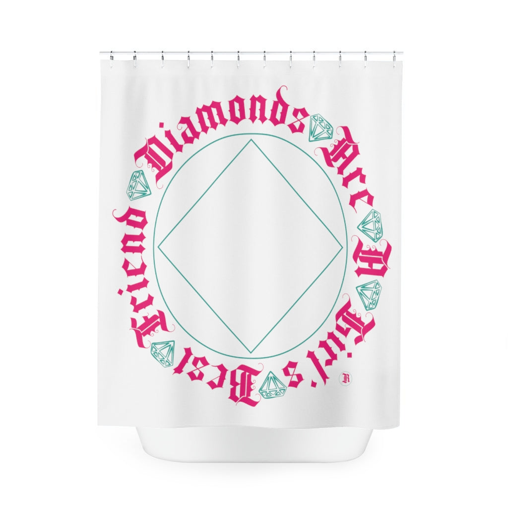 Diamonds Shower Curtain