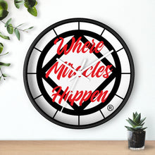 Load image into Gallery viewer, Where Miracles Happen Wall clock