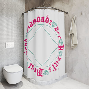 Diamonds Shower Curtain