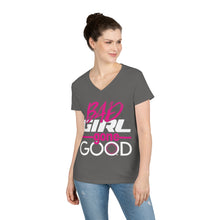 Load image into Gallery viewer, Bad Girl Gone Good Women&#39;s V Neck Tee