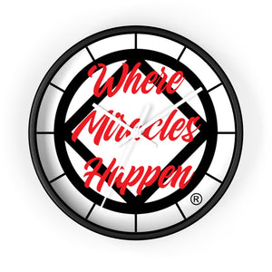 Where Miracles Happen Wall clock