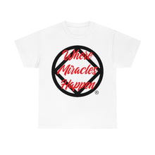 Load image into Gallery viewer, Where Mircales Happen Men&#39;s Tee