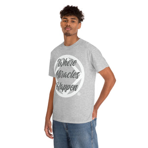 Where Miracles Happen Men's Tee