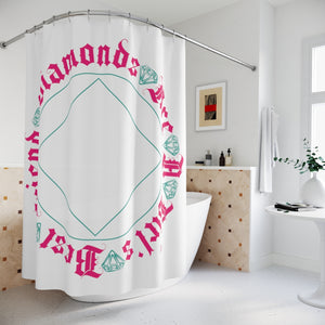 Diamonds Shower Curtain