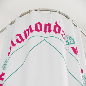 Diamonds Shower Curtain