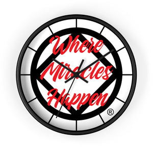 Where Miracles Happen Wall clock