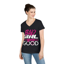 Load image into Gallery viewer, Bad Girl Gone Good Women&#39;s V Neck Tee