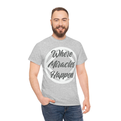 Where Miracles Happen Men's Tee